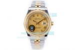 Swiss Replica Rolex Datejust II Gold Watch Two Tone Jubilee Band N9 Factory